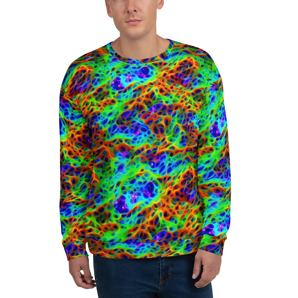 Cosmic Membrane on Sweatshirt — Front