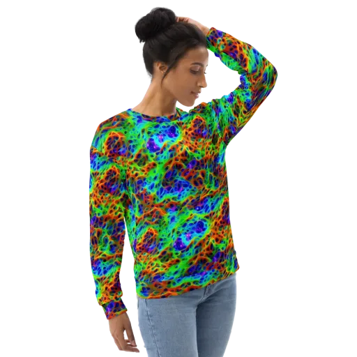 Cosmic Membrane on a Sweatshirt