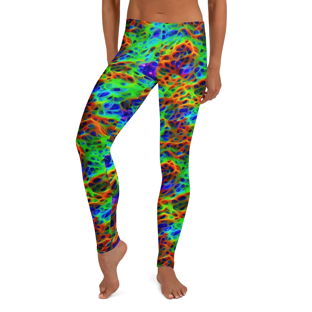 Cosmic Membrane on Leggings — Front