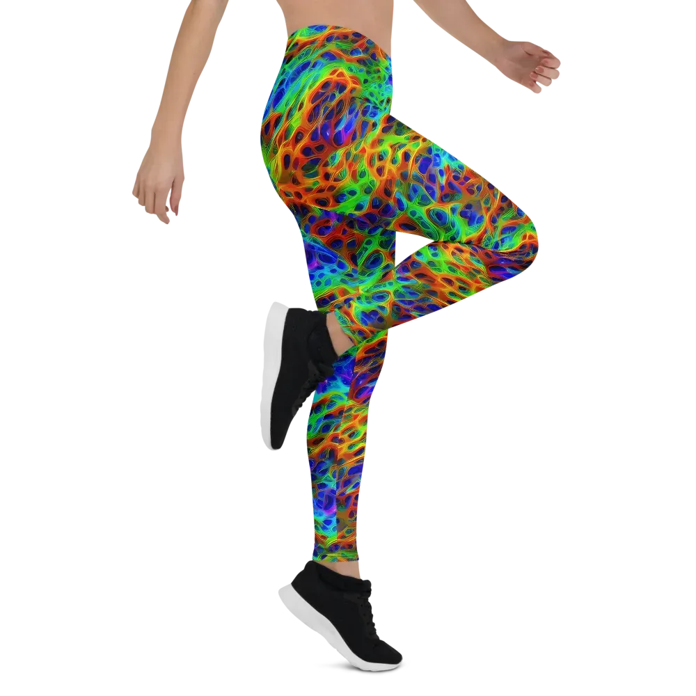 Cosmic Membrane on Leggings — Right
