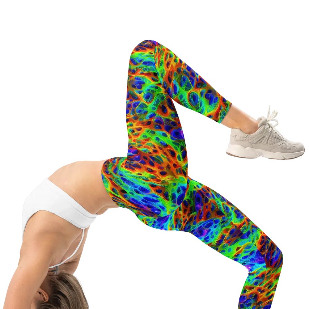 Cosmic Membrane on Leggings — Right