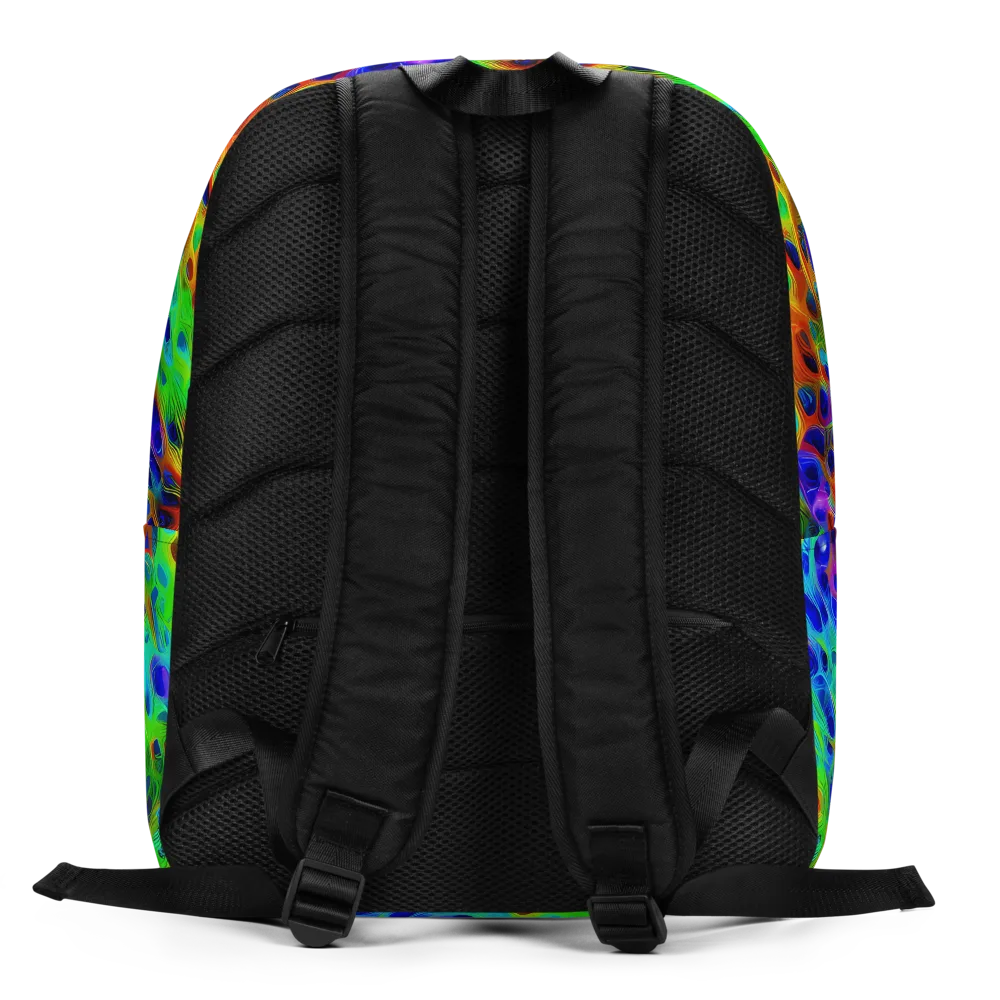 Cosmic Membrane on Minimalist Backpack — Back