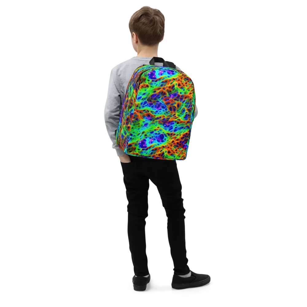 Cosmic Membrane on Minimalist Backpack — Right Front