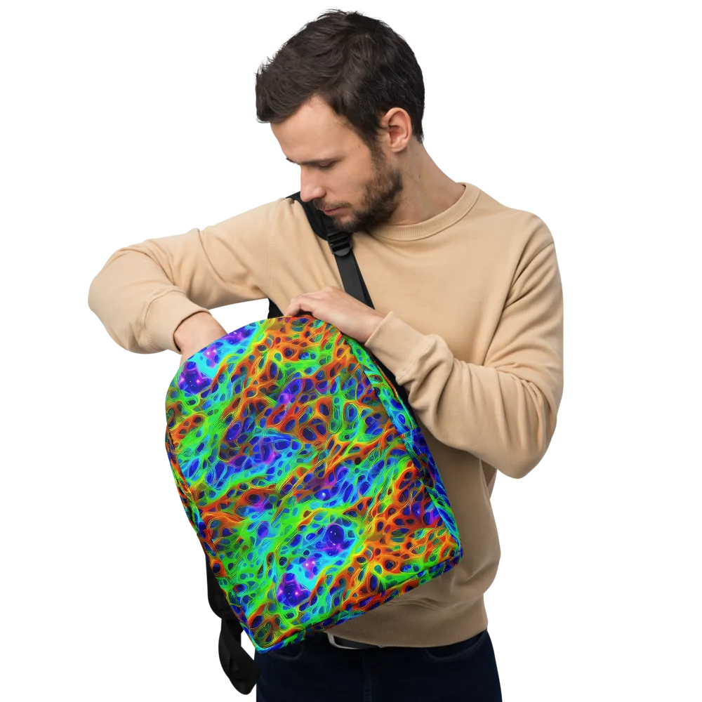 Cosmic Membrane on Minimalist Backpack — Front