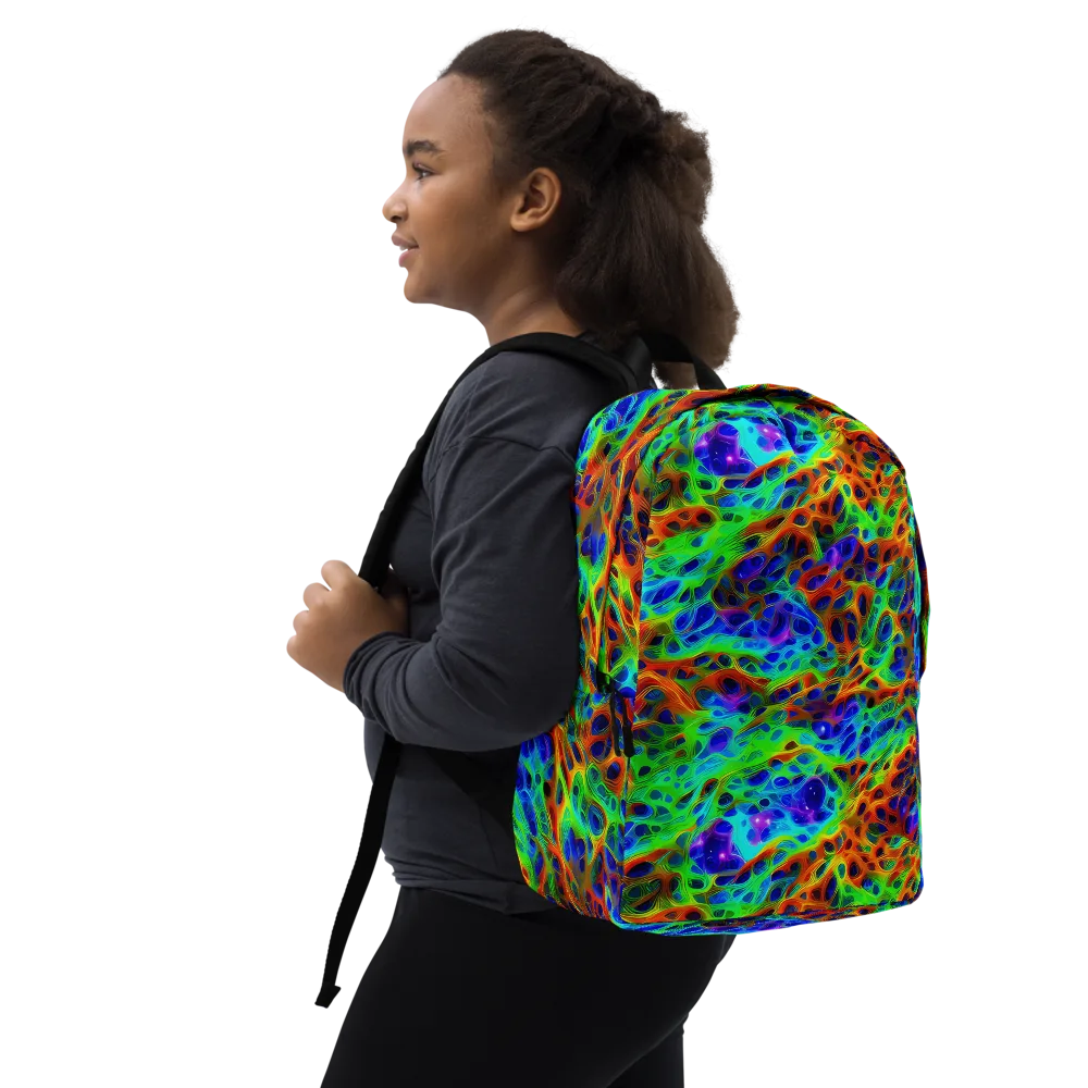 Cosmic Membrane on Minimalist Backpack — Right Front