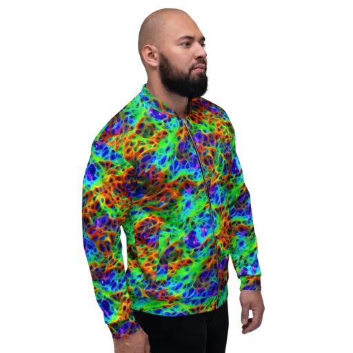 Cosmic Membrane on a Bomber Jacket