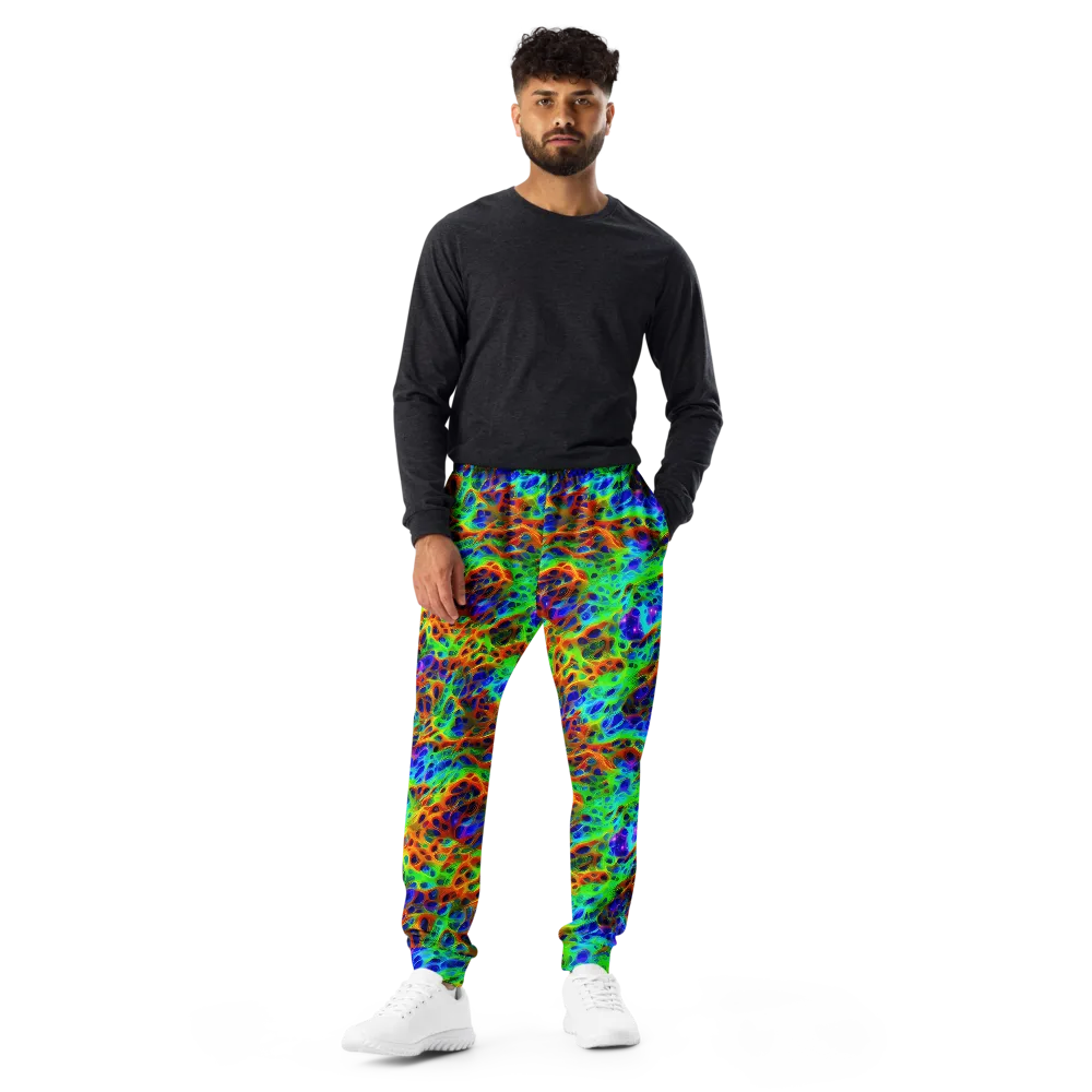 Cosmic Membrane on Men's Joggers — Front