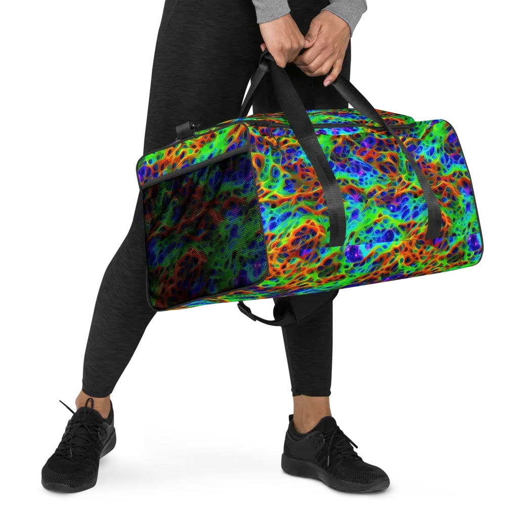 Cosmic Membrane on Duffle Bag — Right Front