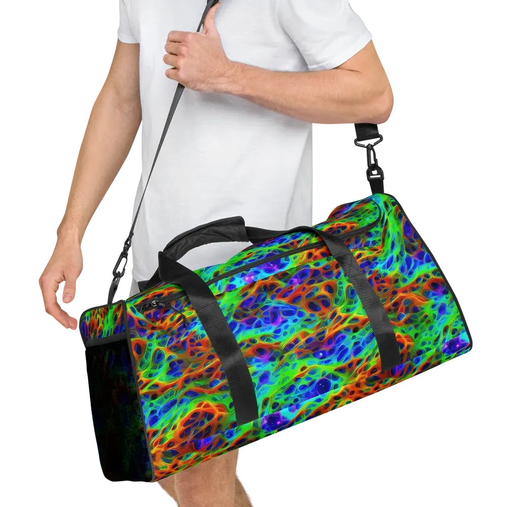 Cosmic Membrane on Duffle Bag — Right Front