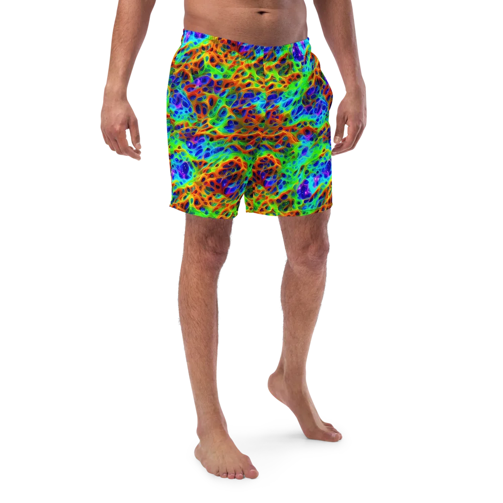 Cosmic Membrane on Swim Trunks — Front