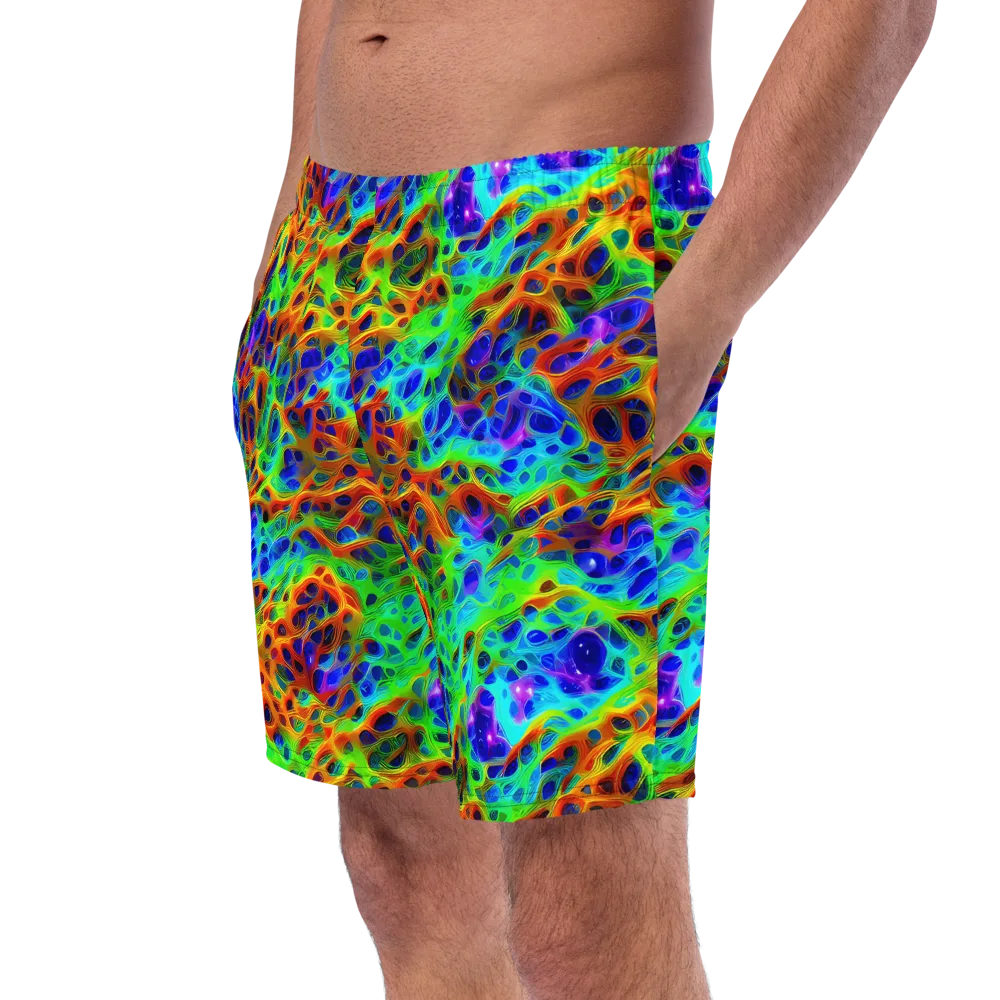 Cosmic Membrane on Swim Trunks — Left Front