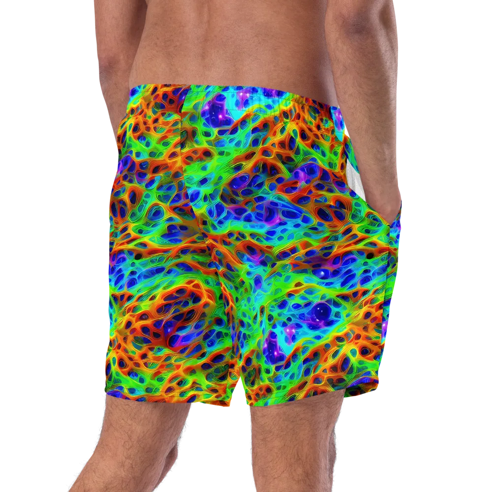 Cosmic Membrane on Swim Trunks — Right Back