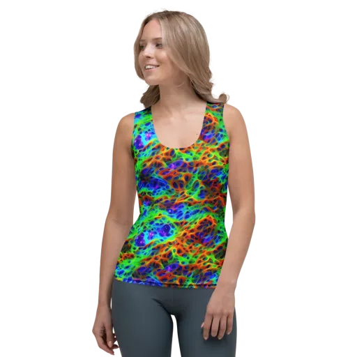 Cosmic Membrane on a Women's Tank Top