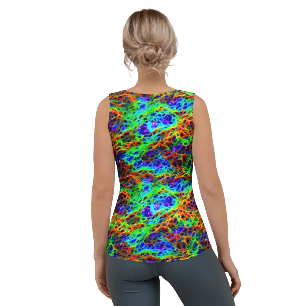 Cosmic Membrane on Women's Tank Top — Back