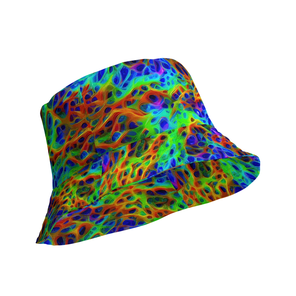 Cosmic Membrane on Reversible Bucket Hat — Product details Outside