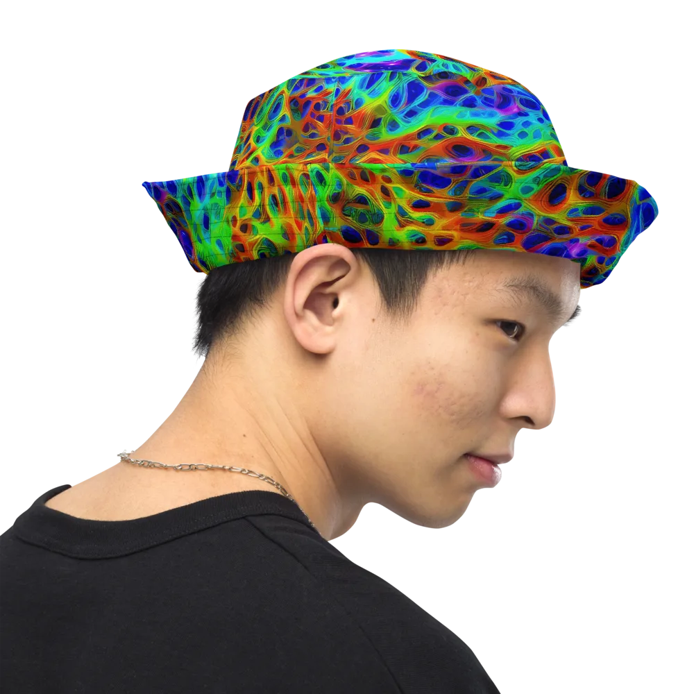 Cosmic Membrane on Reversible Bucket Hat — Right Outside