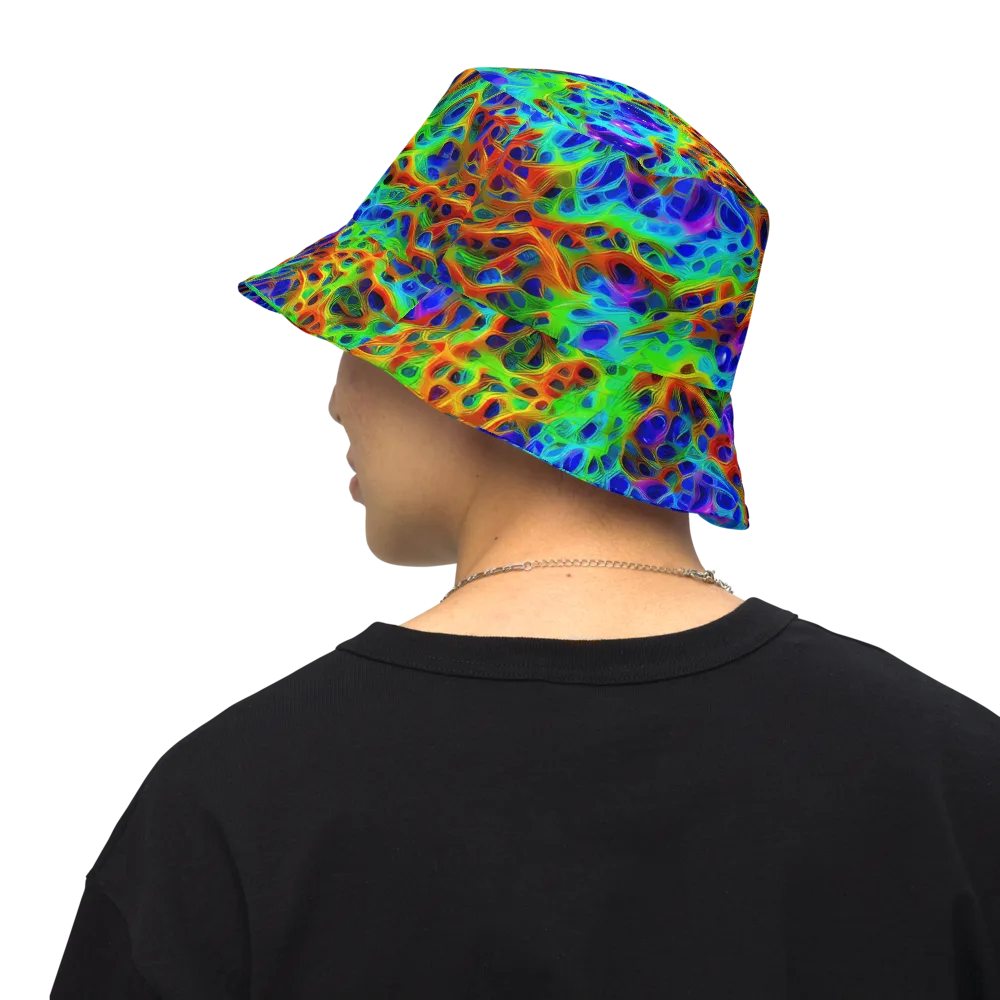 Cosmic Membrane on Reversible Bucket Hat — Back Inside