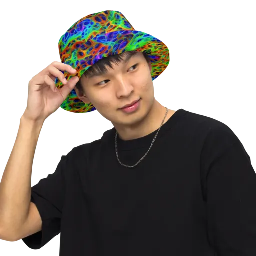 Cosmic Membrane on a Reversible Bucket Hat