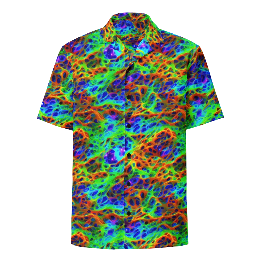 Cosmic Membrane on Button Shirt — Front