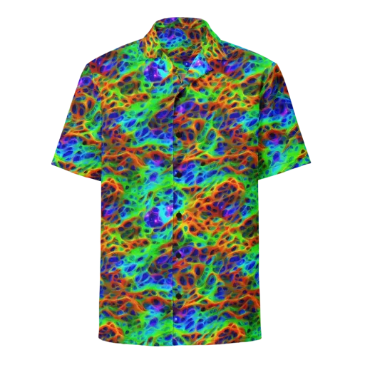 Cosmic Membrane on a Button Shirt