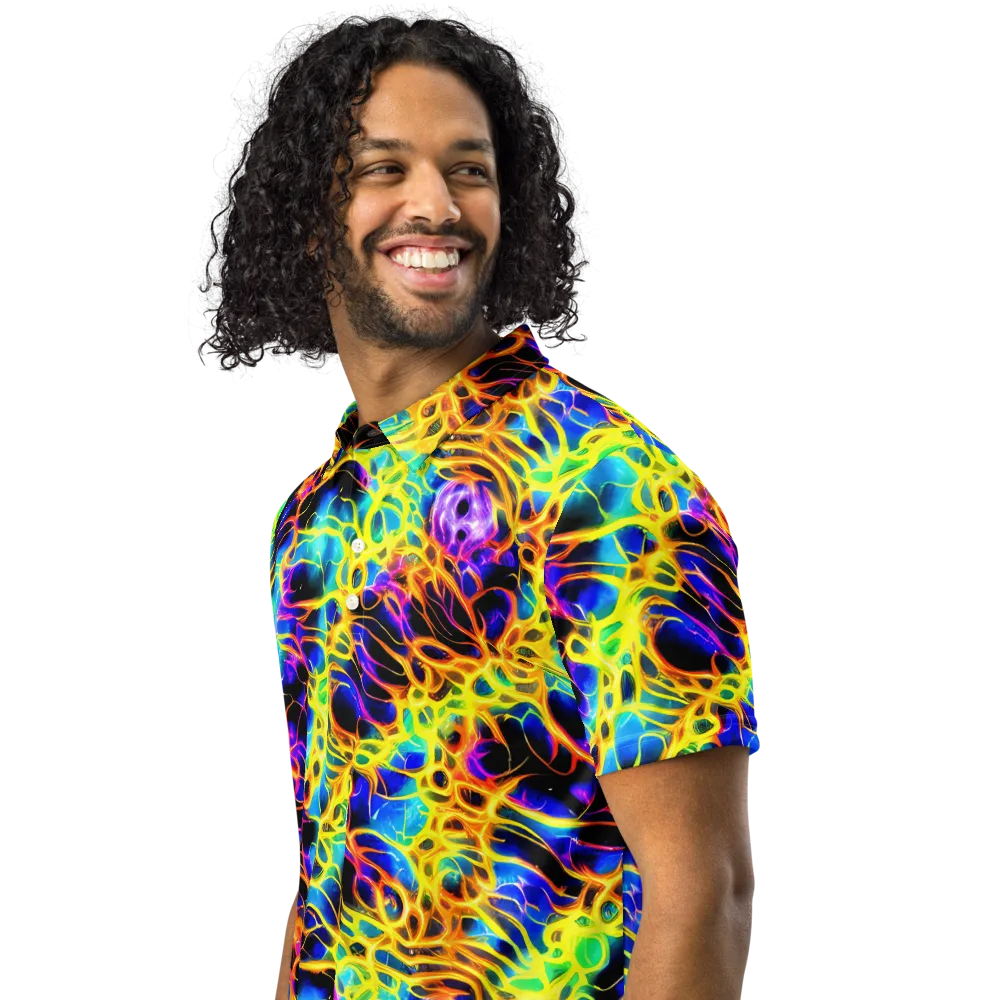 Solaris Mesh on Men's Slim Fit Polo Shirt — Left Front