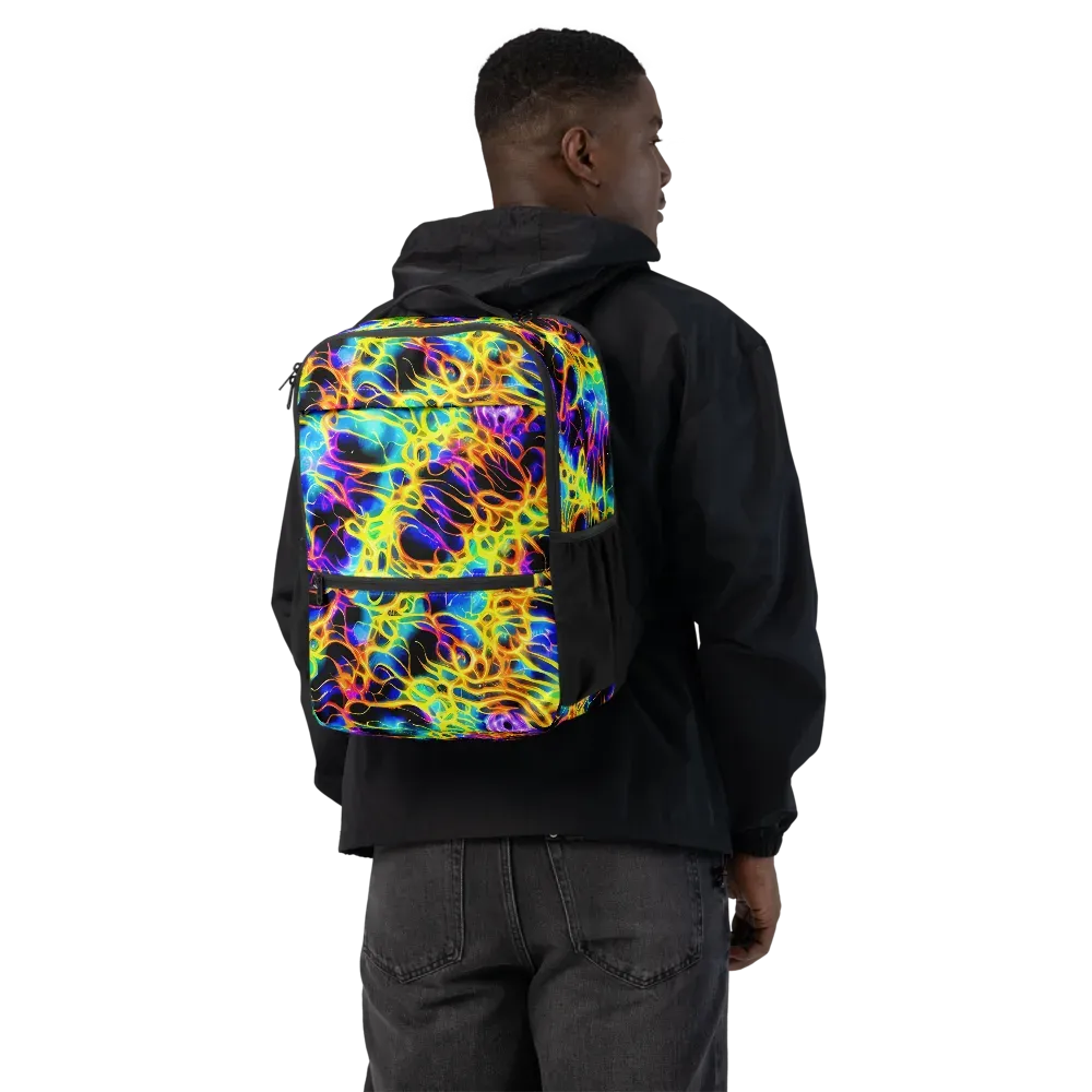 Solaris Mesh on Utility Backpack — Back