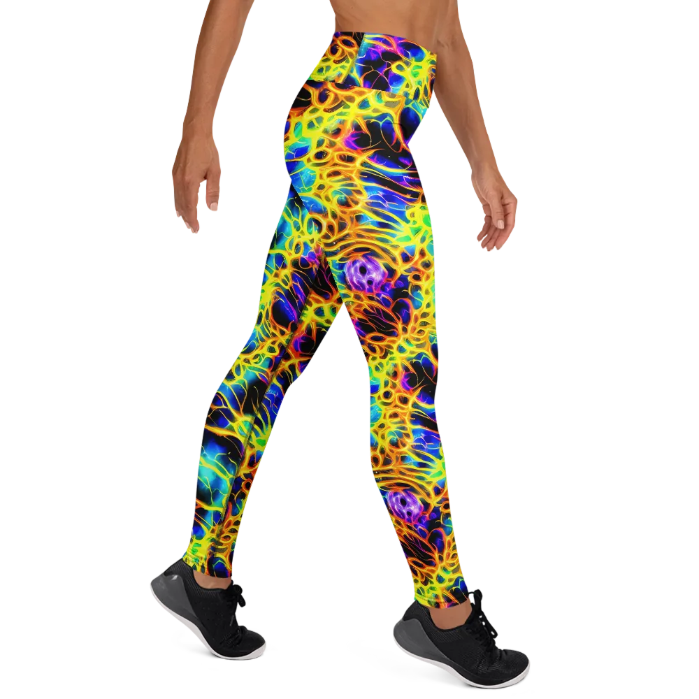 Solaris Mesh on Yoga Leggings — Right