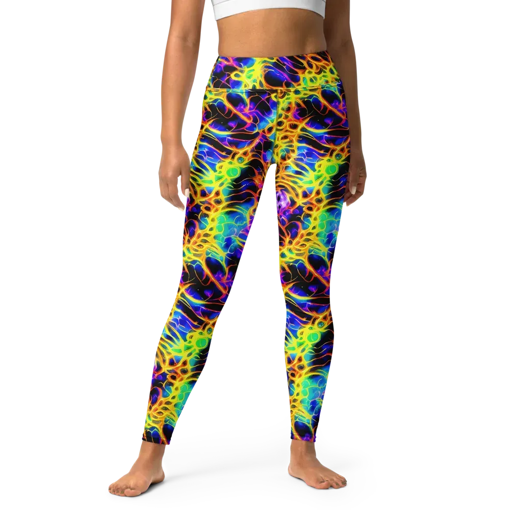 Solaris Mesh on Yoga Leggings — Front
