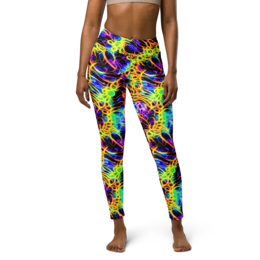 Solaris Mesh on a Yoga Leggings