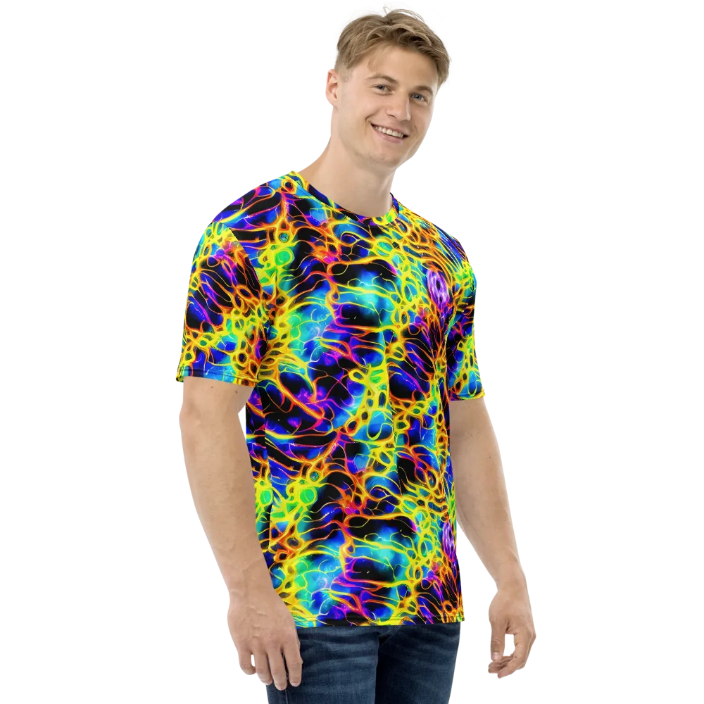 Solaris Mesh on Men's Crew Neck T-Shirt — Right