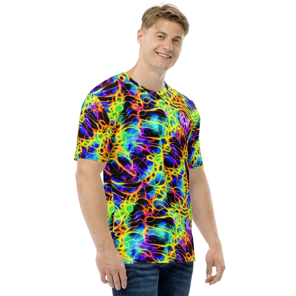 Solaris Mesh on Men's Crew Neck T-Shirt — Right