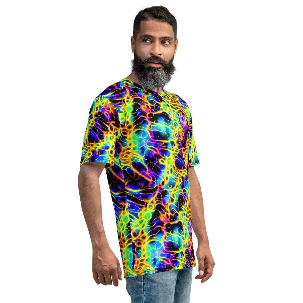 Solaris Mesh on Men's Crew Neck T-Shirt — Right