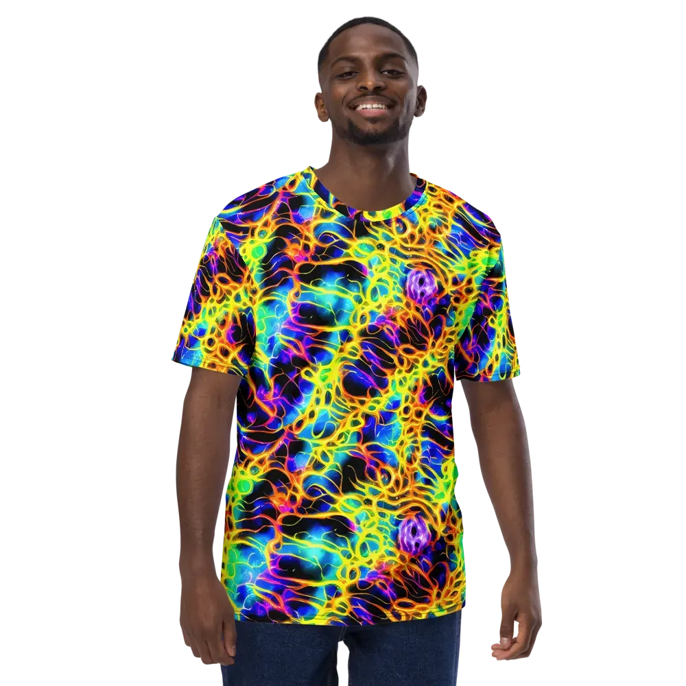 Solaris Mesh on Men's Crew Neck T-Shirt — Front