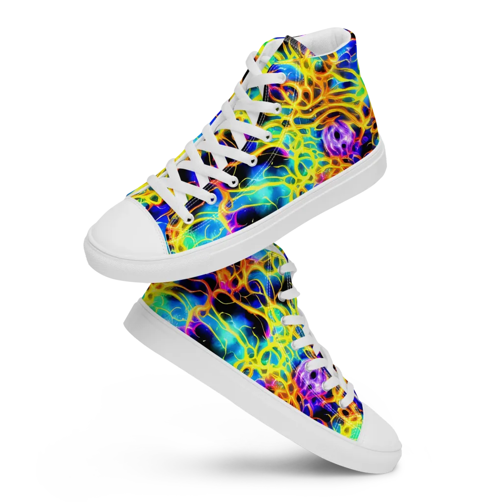Solaris Mesh on Men's High Top Canvas Shoes — Front