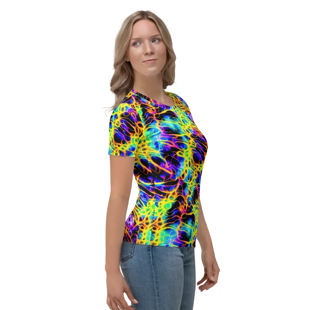 Solaris Mesh on Women's Crew Neck T-Shirt — Right