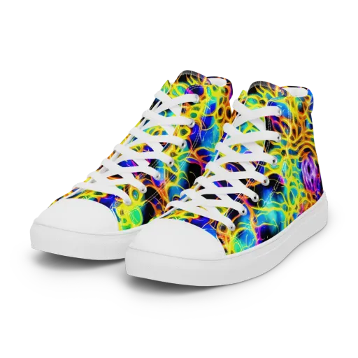 Solaris Mesh on a Women's High Top Canvas Shoes