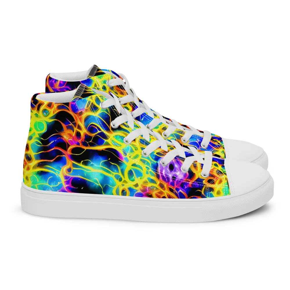 Solaris Mesh on Women's High Top Canvas Shoes — Right