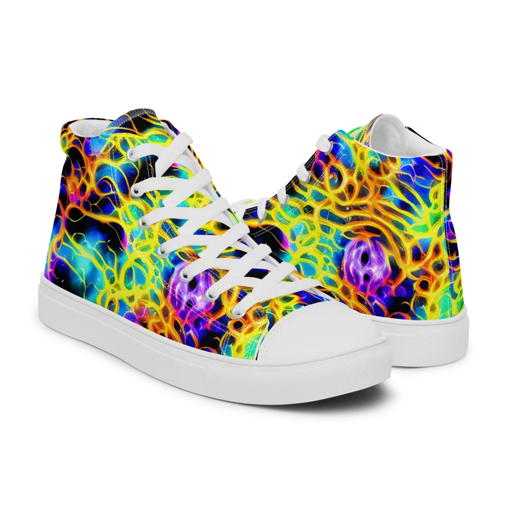 Solaris Mesh on Women's High Top Canvas Shoes — Right