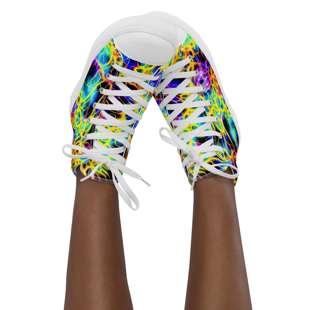 Solaris Mesh on Women's High Top Canvas Shoes — Front