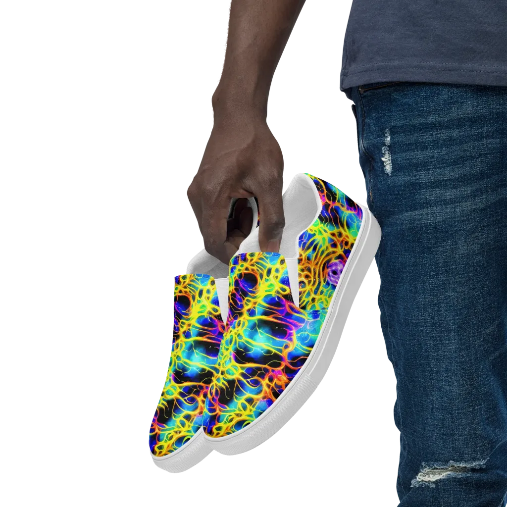 Solaris Mesh on Men's Slip-On Canvas Shoes — Left Front