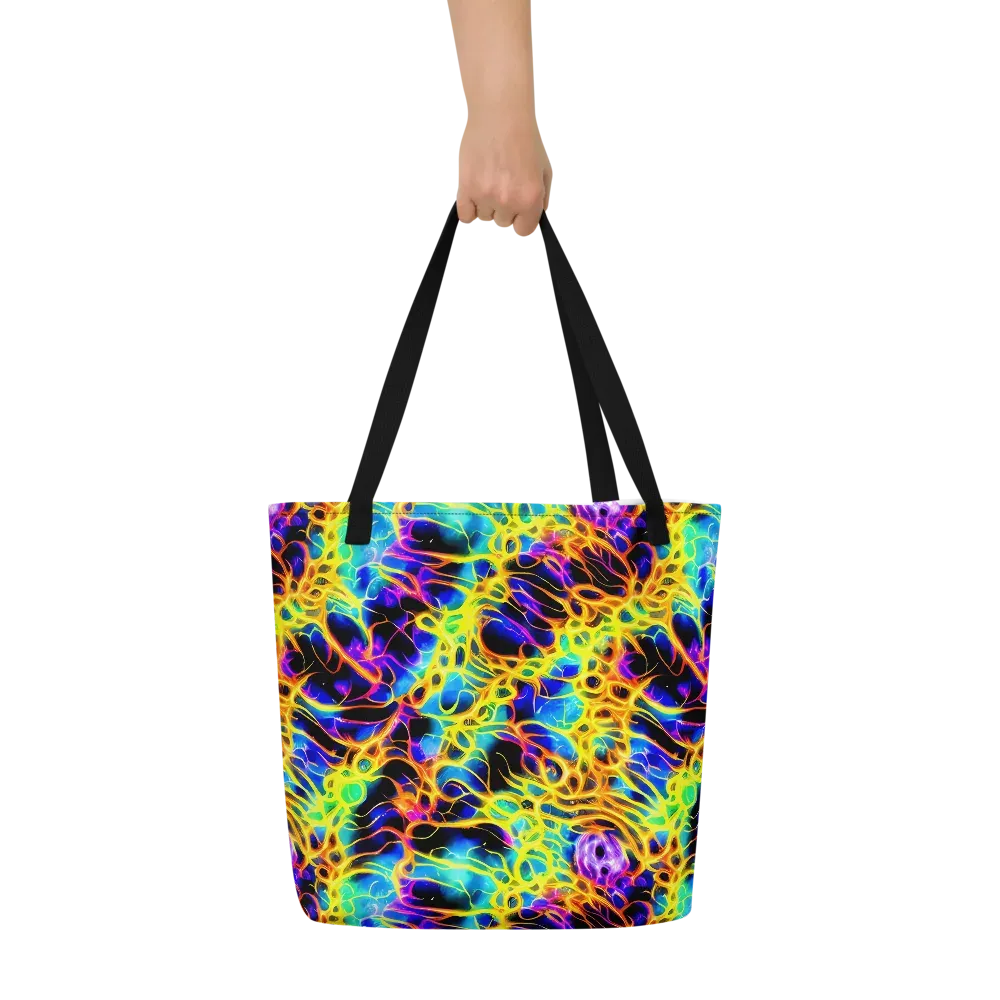 Solaris Mesh on Large Tote Bag W/ Pocket — Front