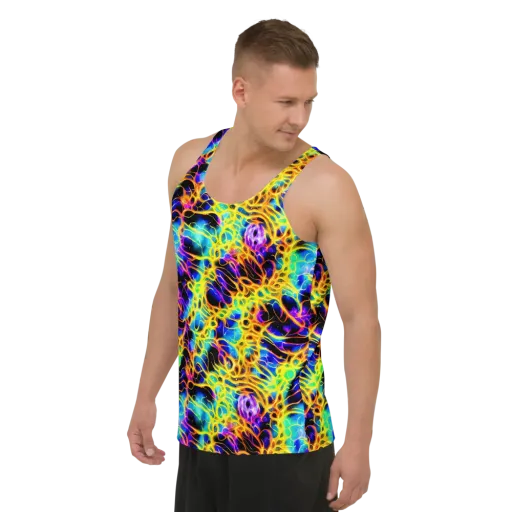 Solaris Mesh on a Men's Tank Top