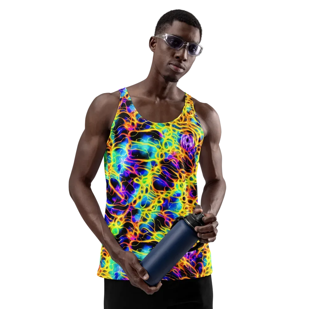 Solaris Mesh on Men's Tank Top — Front