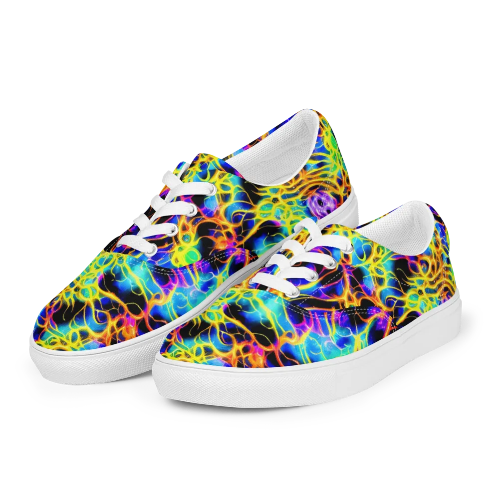 Solaris Mesh on Men's Lace-Up Canvas Shoes — Left Front