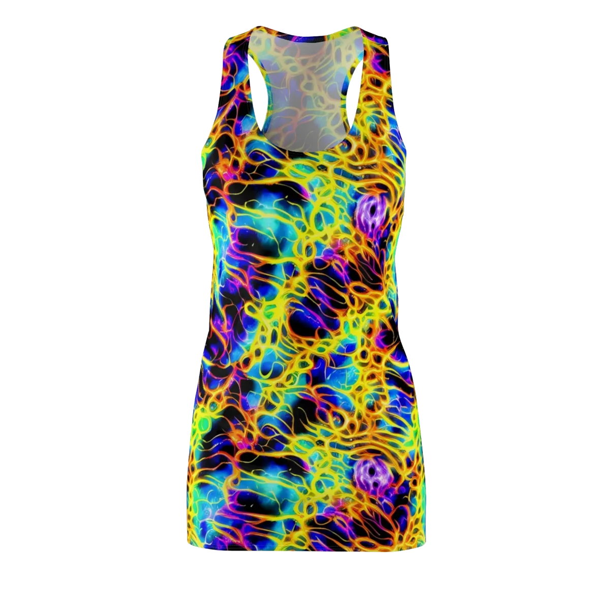 Solaris Mesh on Racerback Dress — Front