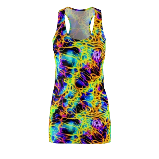 Solaris Mesh on a Racerback Dress