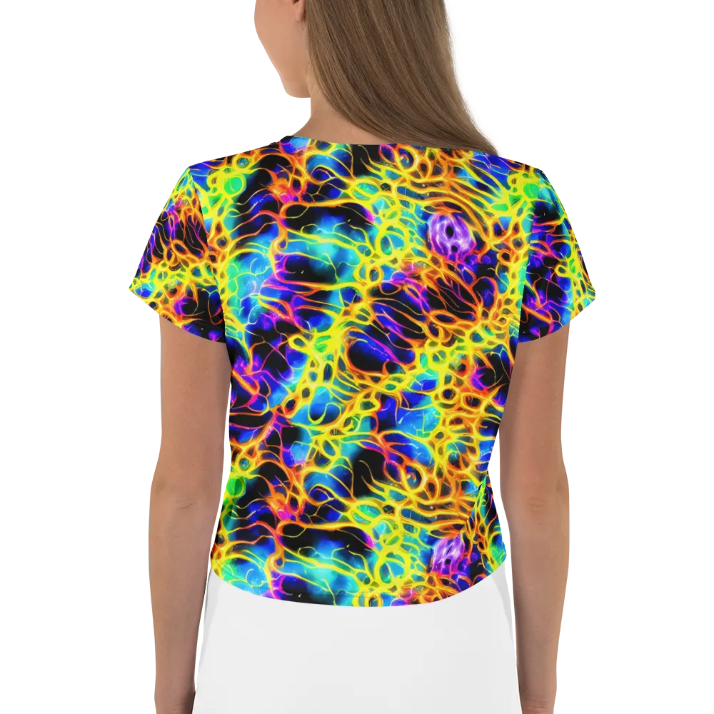 Solaris Mesh on Crop Tee — Back