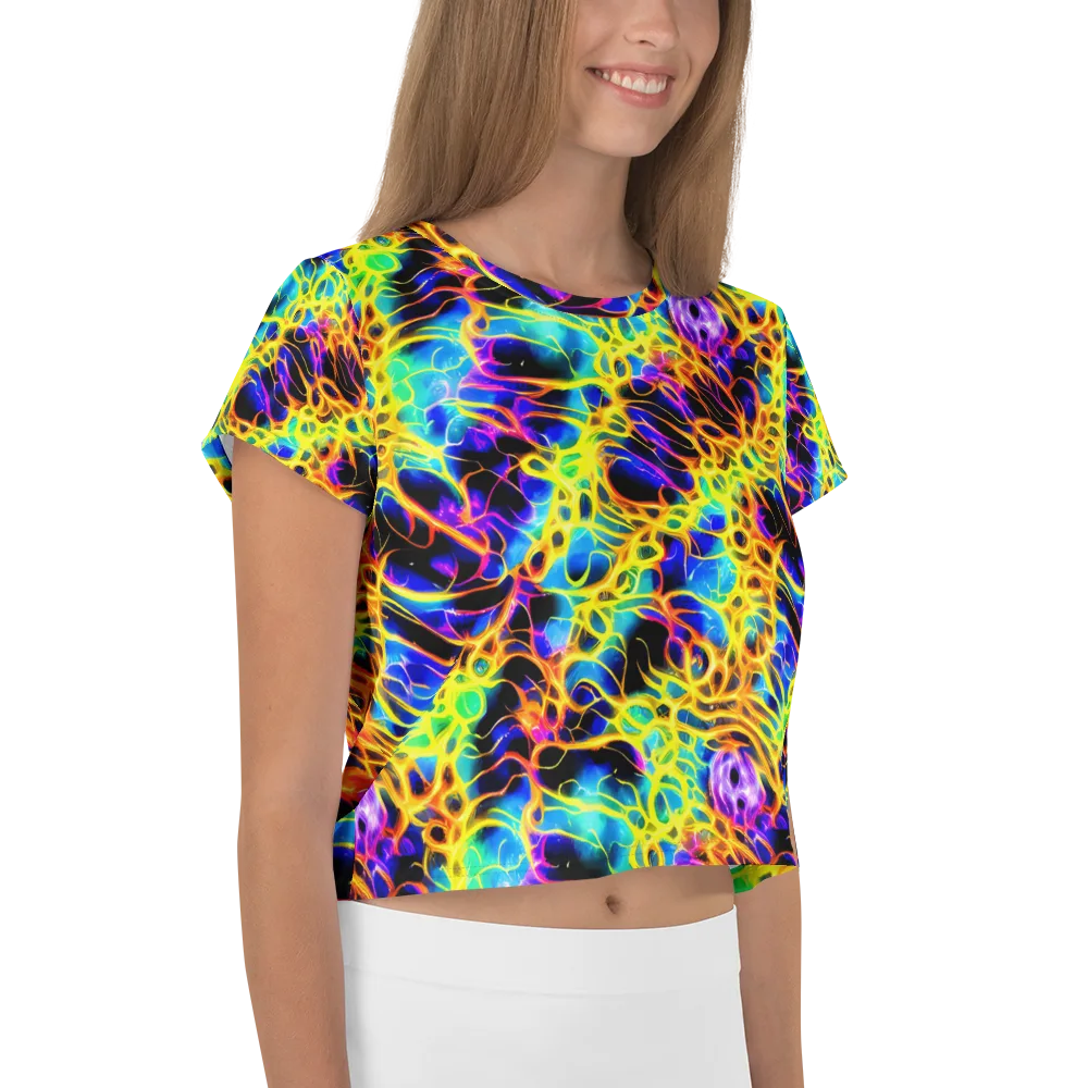 Solaris Mesh on Crop Tee — Right