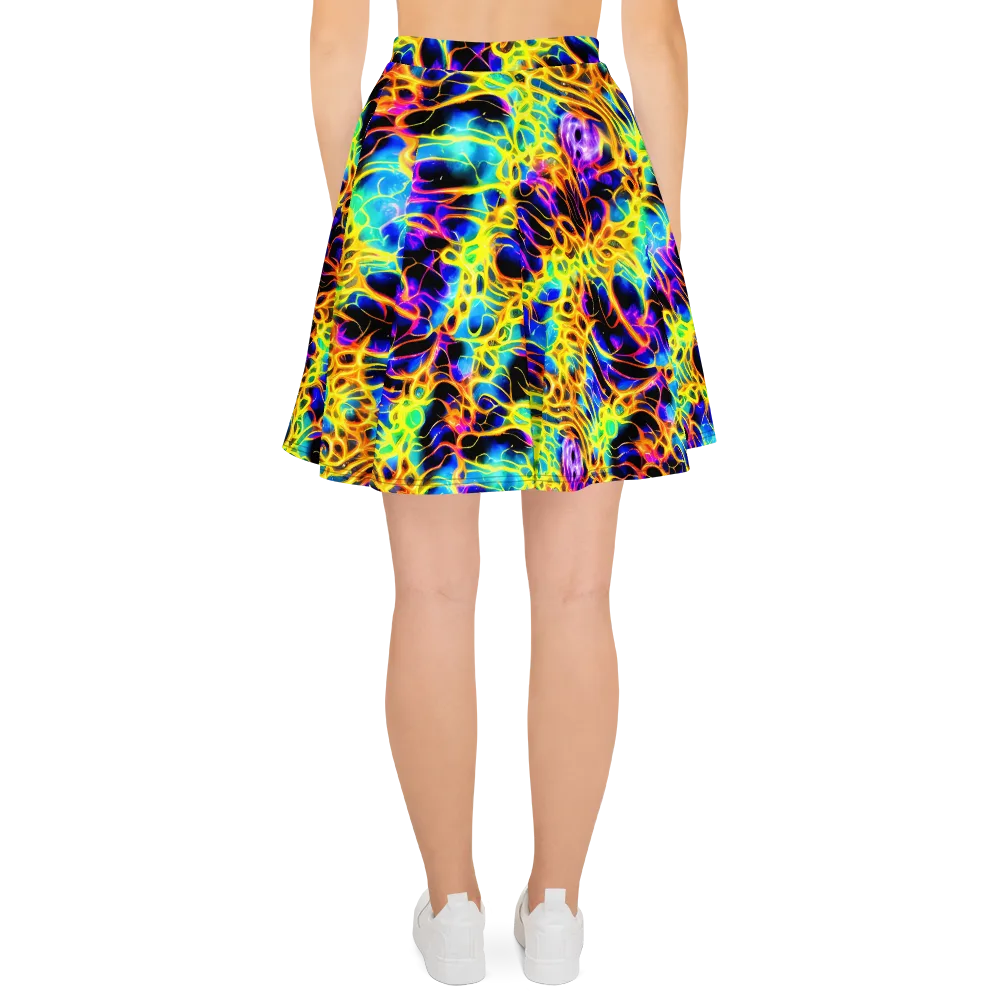 Solaris Mesh on Skater Skirt — Back