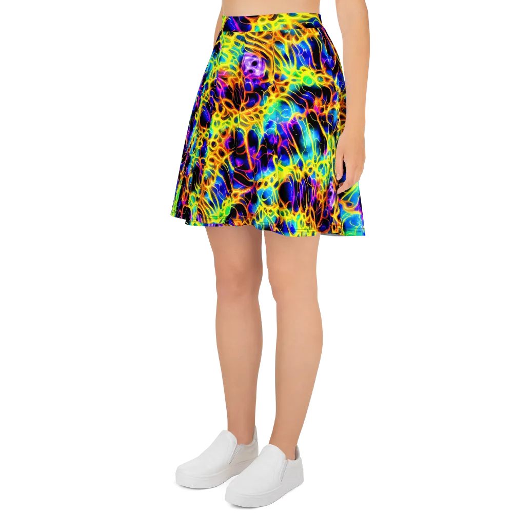 Solaris Mesh on Skater Skirt — Left